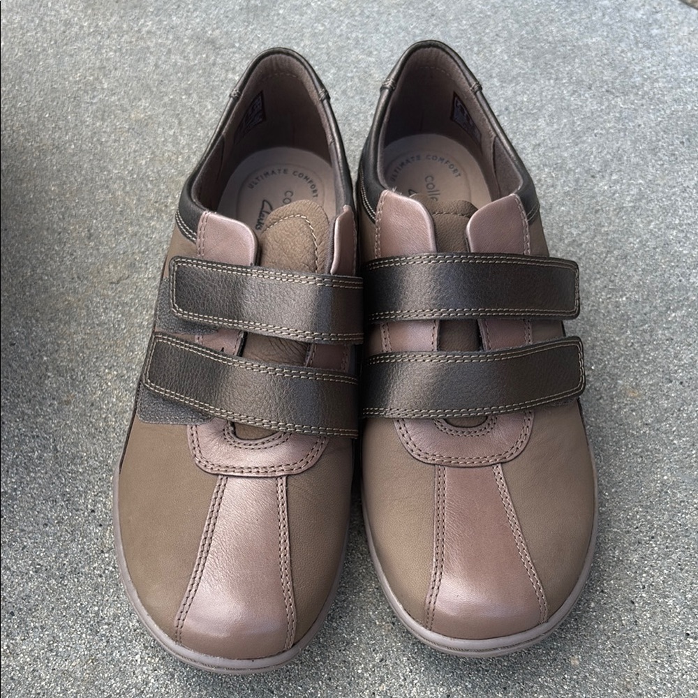 Clarks Velcro Strap Sneakers
